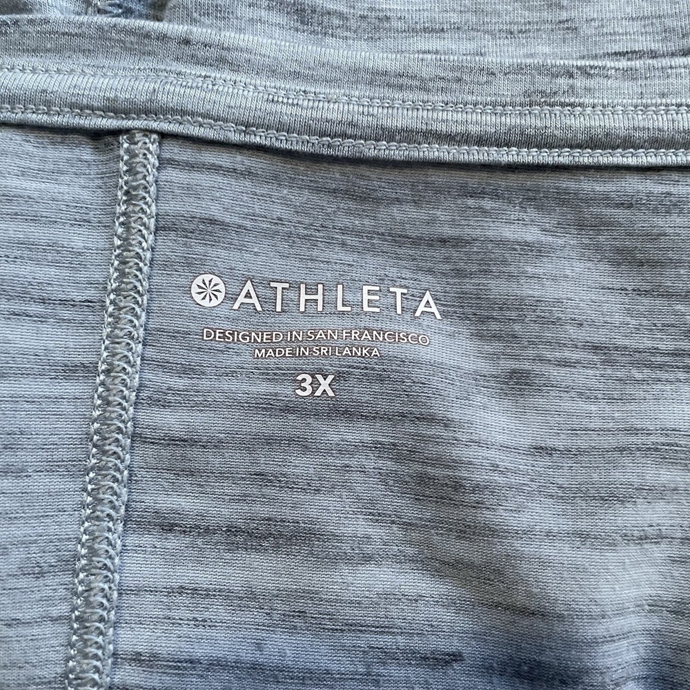 Athleta Top Essence Flow Relaxed Fit Boat Neck Activewear Athletic‎ Womens 3X - Picture 3 of 7